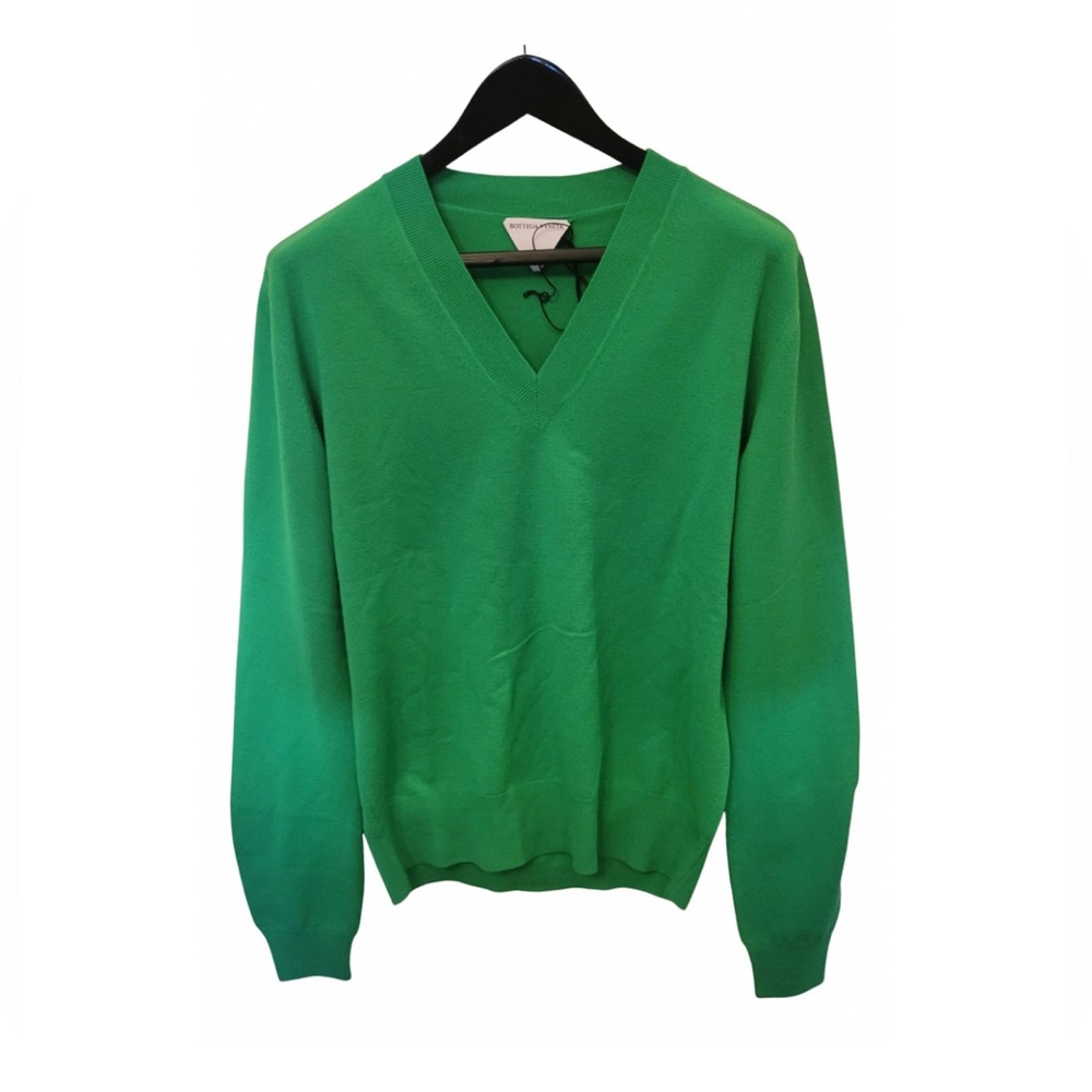 bottega veneta mens green sweater size M never worn with tag